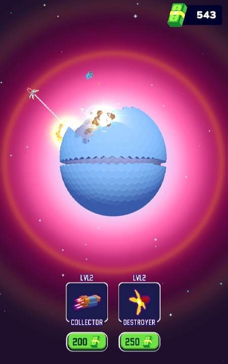 Planet Demolition, screenshot 2