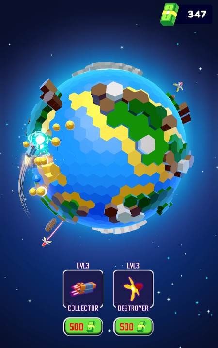 Planet Demolition, screenshot 1