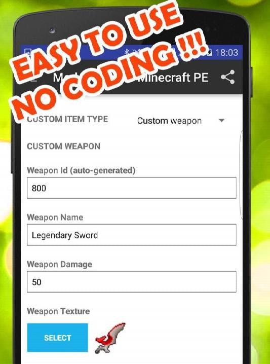 Mod Maker for Minecraft PE screenshot 1