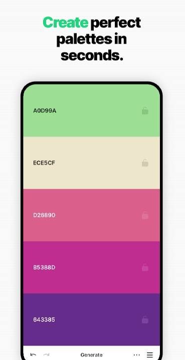 Coolors screenshot 1