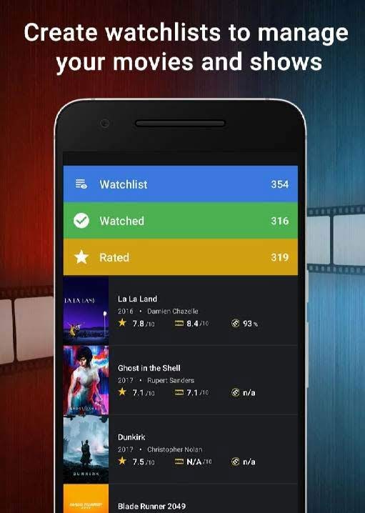 CineTrak screenshot 2