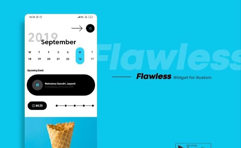 Flawless KWGT screenshot 3