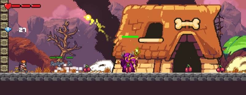 Cherry Knight : 2D Platformer screenshot 4