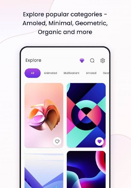 Gazeo - Abstract Wallpapers screenshot 2