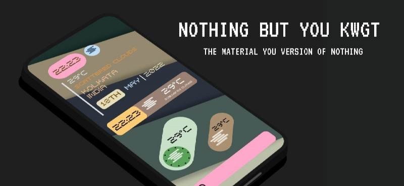 Nothing But You KWGT screenshot 1