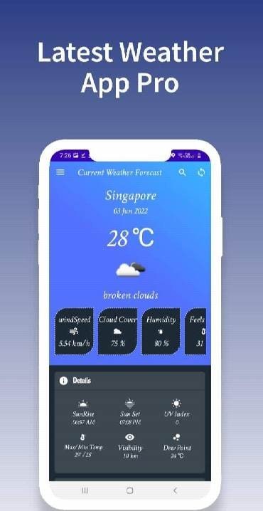 Current Weather Forecast screenshot 1
