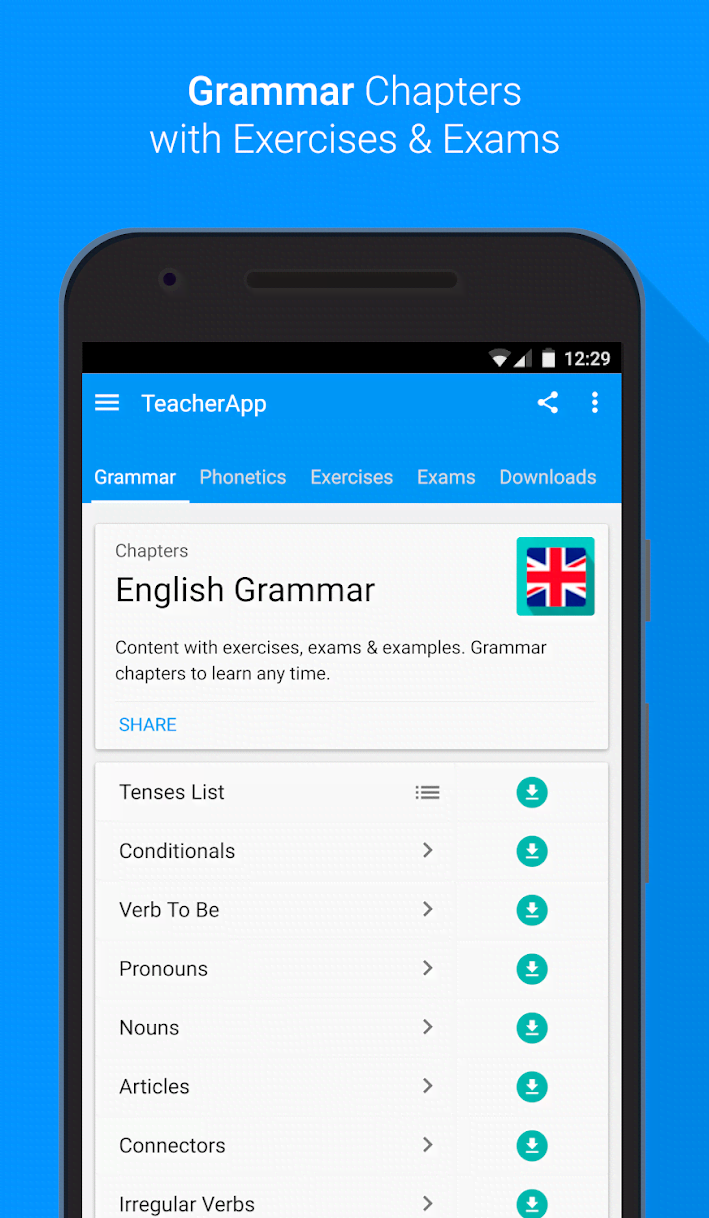 English Grammar & Phonetics screenshot 1