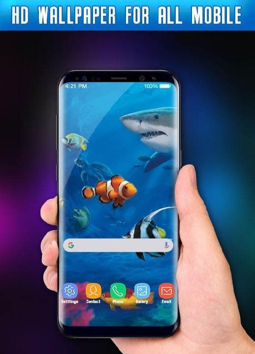 Fish Live Wallpaper 3D Aquarium : PRO screenshot 4