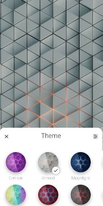 Live Wallpaper Hexa Bloom Pro screenshot 2