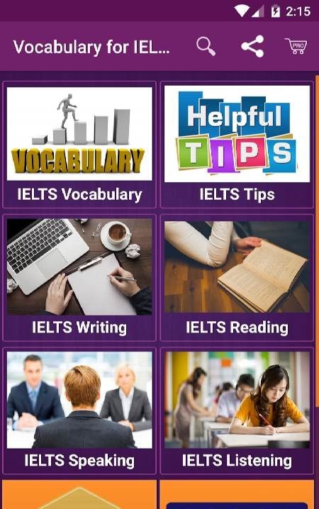 Vocabulary for IELTS - IELTS F screenshot 1