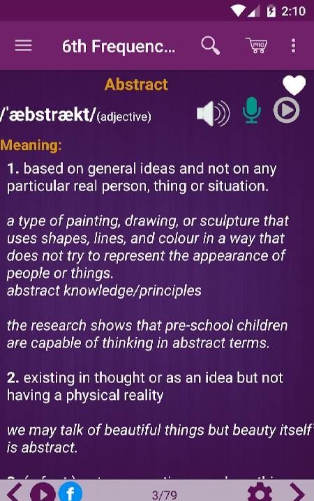 Vocabulary for IELTS - IELTS F screenshot 2