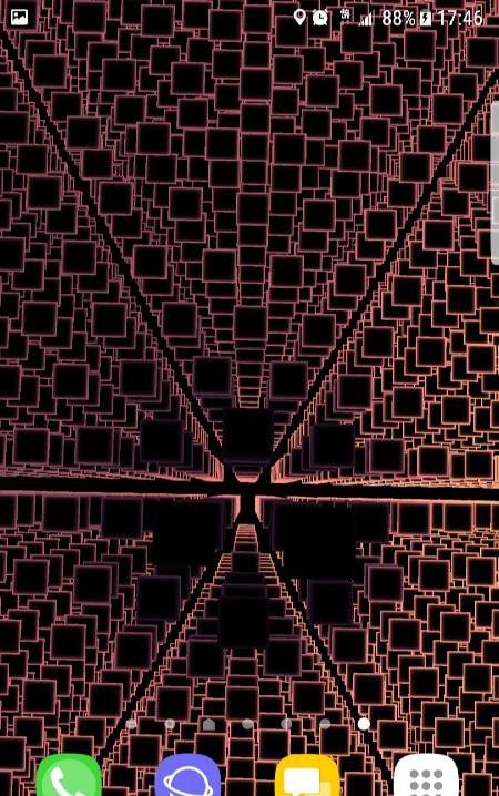 Infinite Square Live Wallpaper screenshot 3