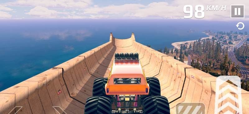 Monster Truck Mega Ramp Stunt screenshot 3