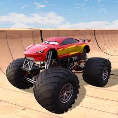 Monster Truck Mega Ramp Stunt