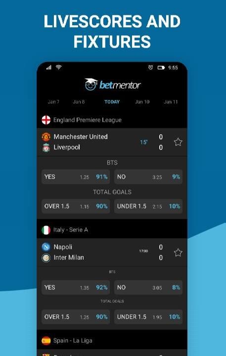 BetMentor: Betting Tips Screenshot 2