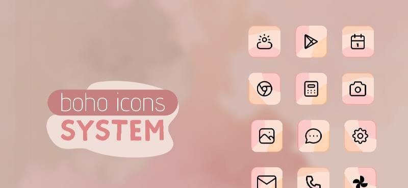 Boho Icon Pack screenshot 2