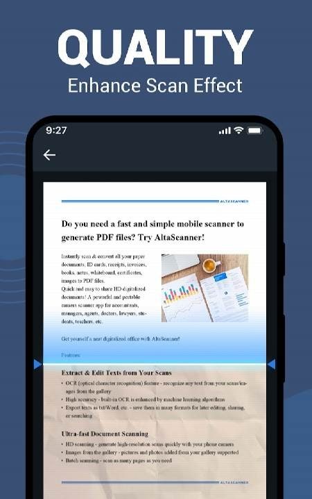 PDF Scanner App - AltaScanner screenshot 4