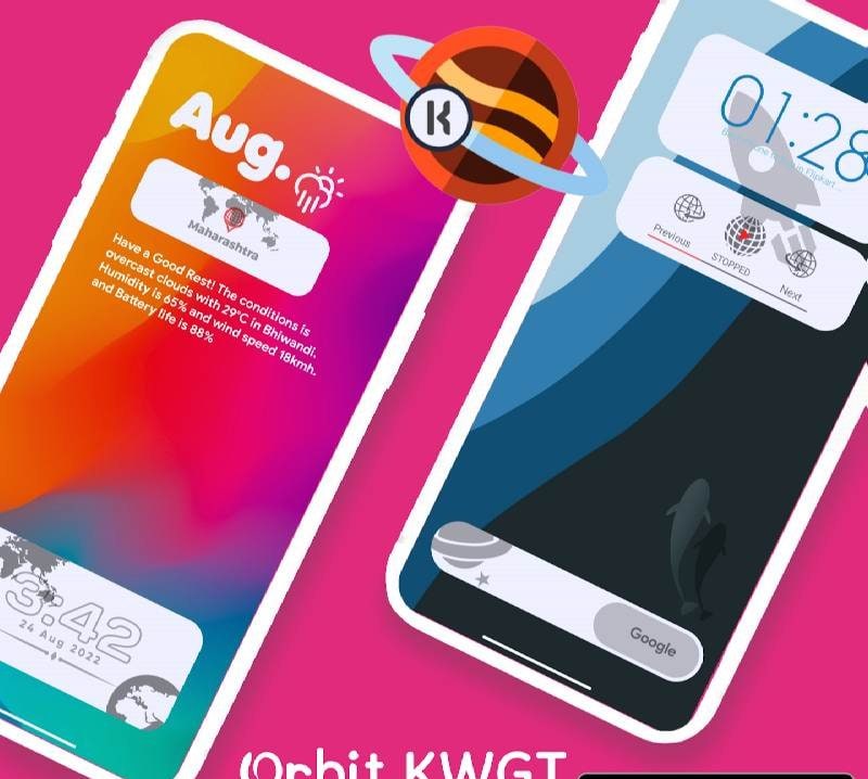 Orbit KWGT screenshot 4