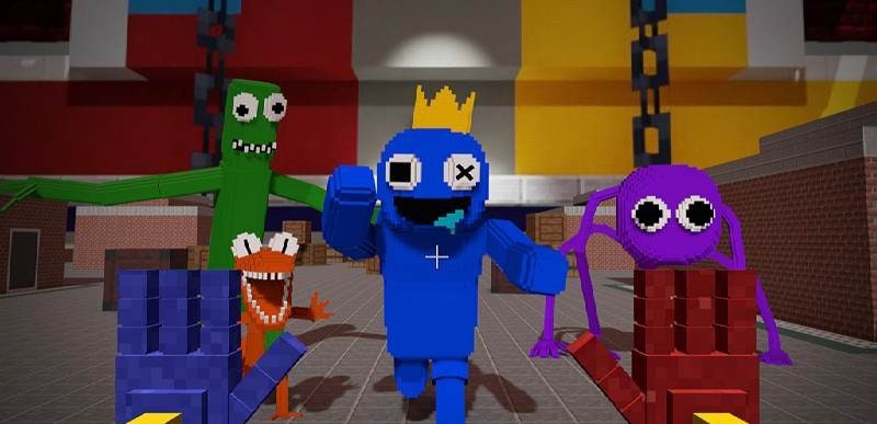 Rainbow Craft: Hide and Seek screenshot 1