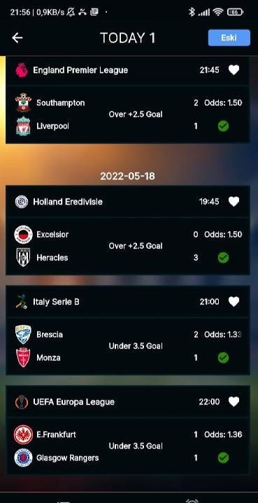 Papel Betting Tips screenshot 3