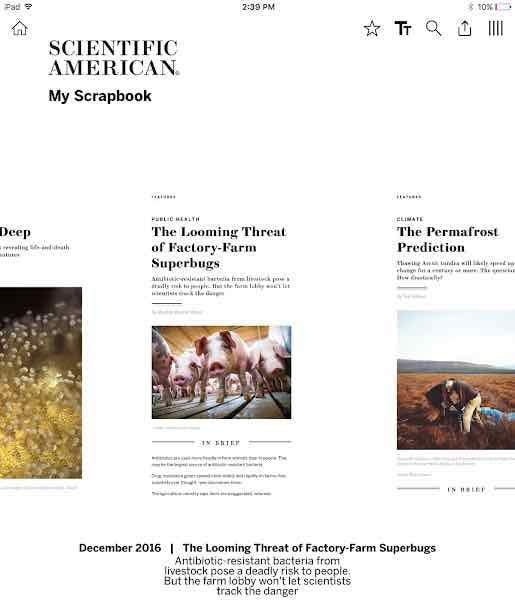 Scientific American screenshot 4