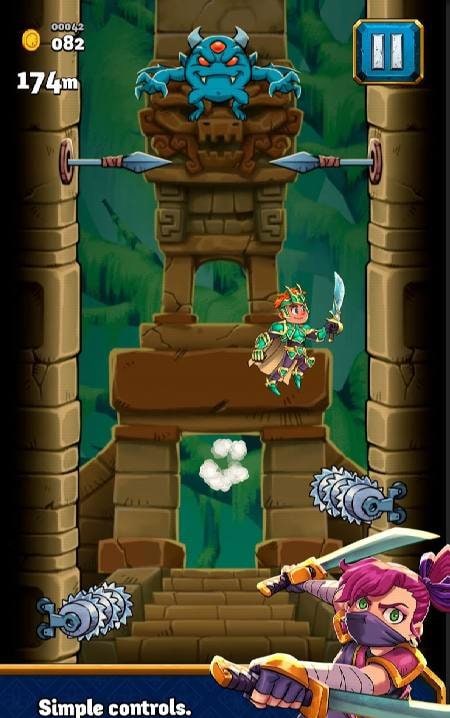 Super Tower Warriors screenshot 1