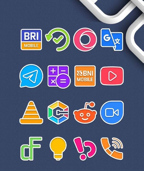 Garis Light - Lines Icon Pack screenshot 4