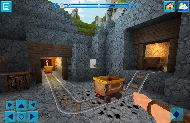 PrimalCraft: Cubes Craft & Survive Game screenshot 2