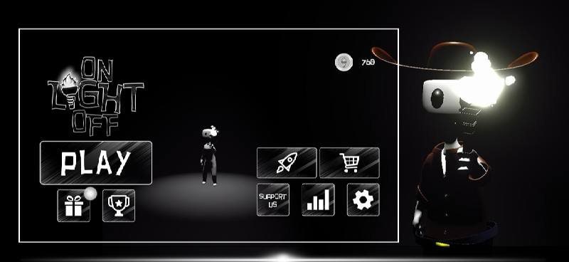 Light On Light Off Game screenshot 1