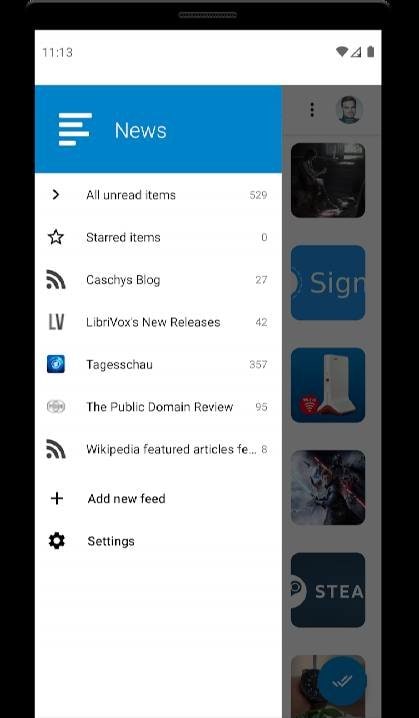 Nextcloud News screenshot 1