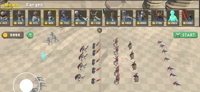 Battle Simulator Epic: Sandbox screenshot 1