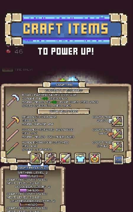 Idle Pocket Crafter: Mine Rush gameplay capture 3