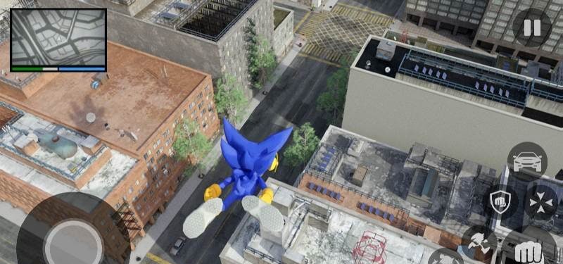 Super Hedgehog Rope Hero screenshot 1