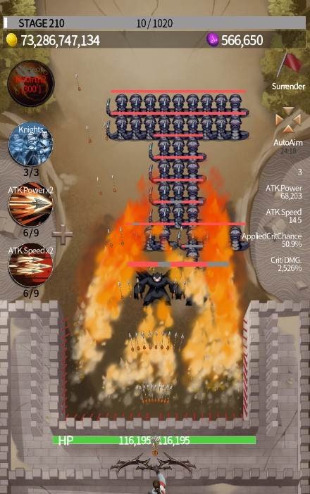 CastleDefense : RaiseArcher screenshot 2