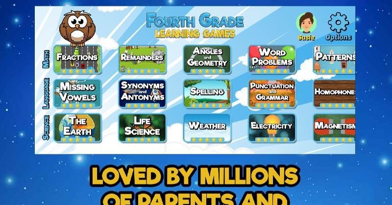 Fourth Grade Learning Games screenshot 4