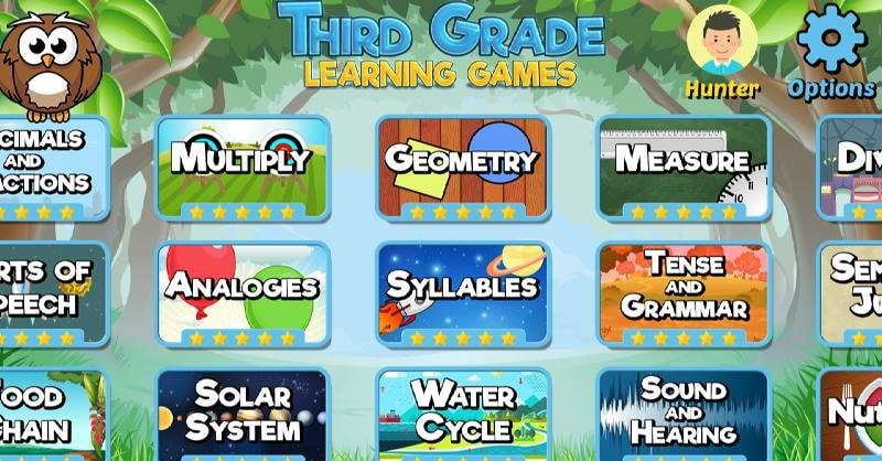 Third Grade Learning Games screenshot 1