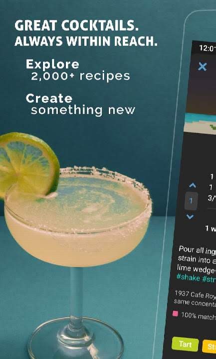 Mixel – Cocktail Recipes and Bartender App screenshot 1