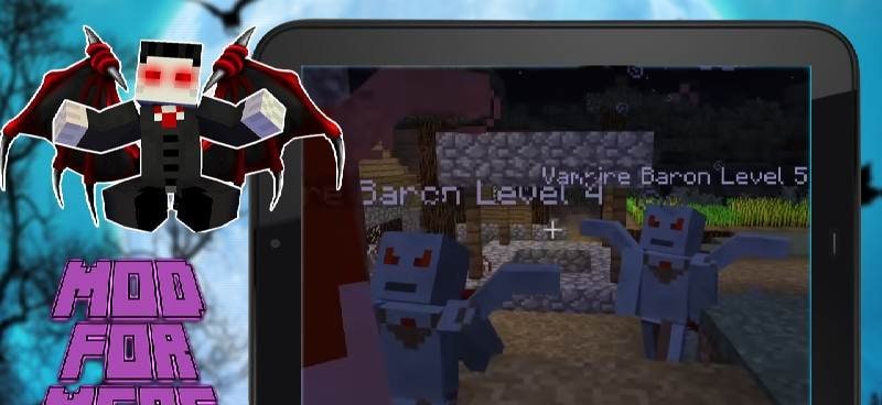 Vampires craft mod screenshot 2