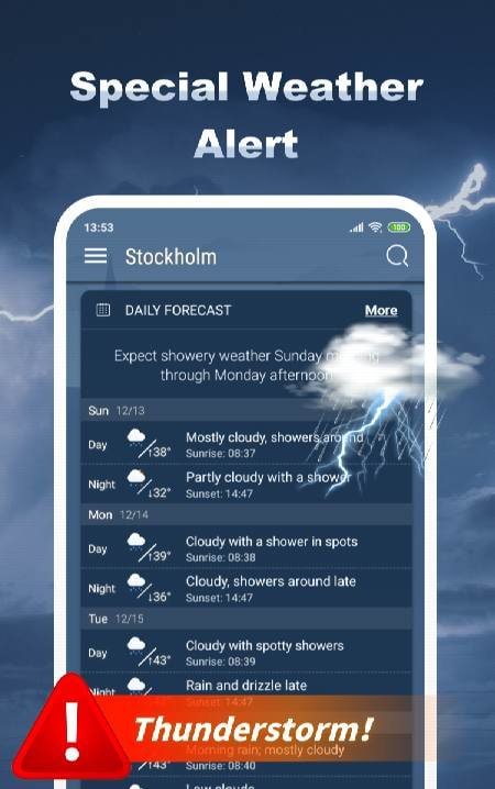Weather Live - Widgets screenshot 3