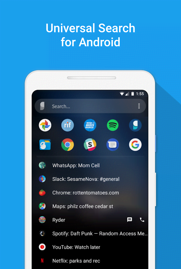 Sesame - Universal Search and Shortcuts screenshot 1