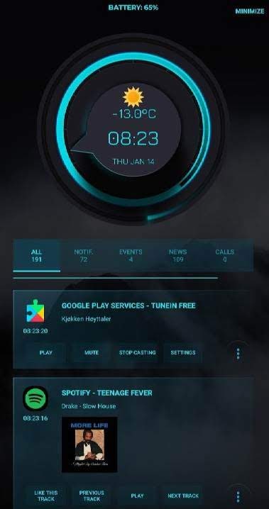 DockScreen - Ambient Mode - Home Automation - AOD screenshot 2