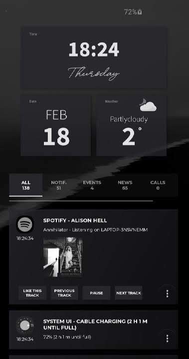 DockScreen - Ambient Mode - Home Automation - AOD screenshot 1
