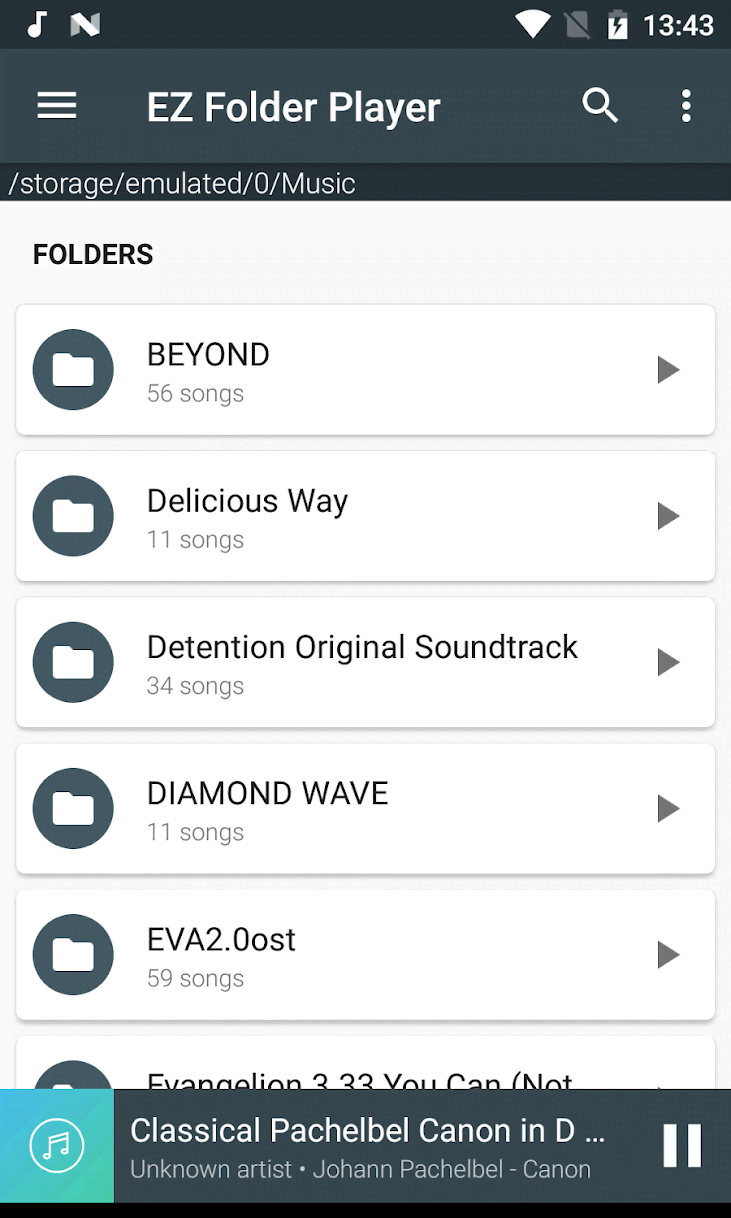 EZ Folder Player screenshot 1