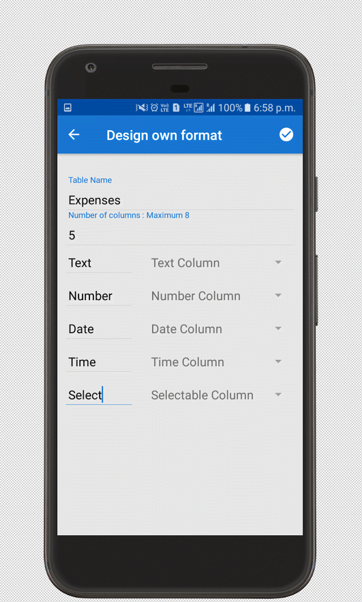 Table Notes screenshot 4
