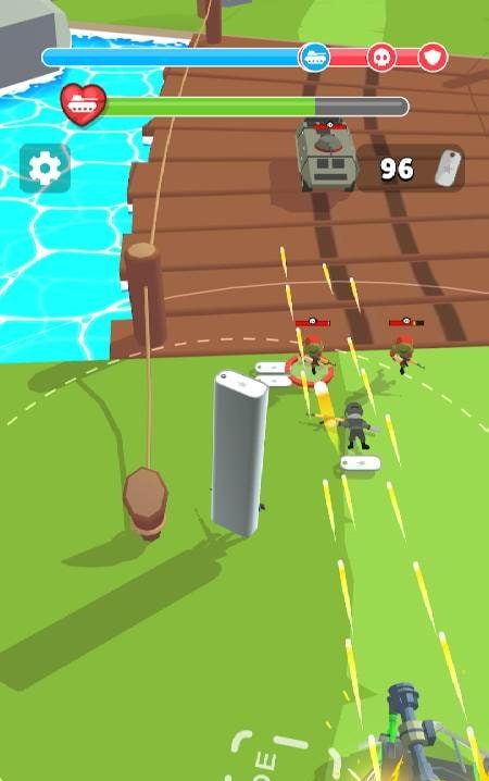 Tank Commander 3D: Army Rush! screenshot 3