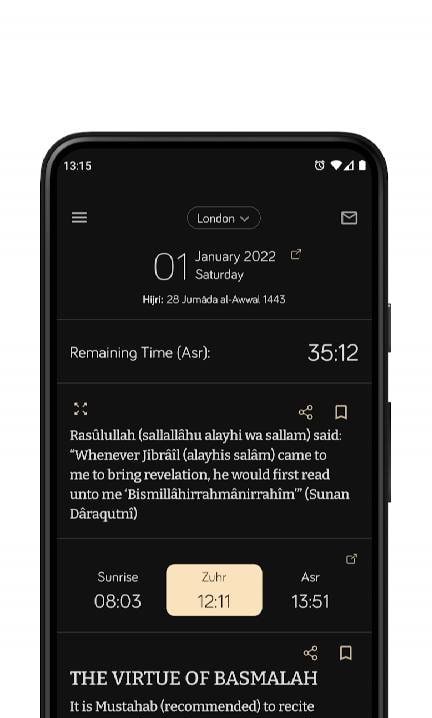 Fazilet Calendar Prayer Times screenshot 2