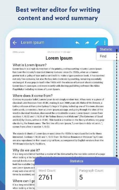 WriterPad – Write Novels, Screenplay, Journal screenshot 3