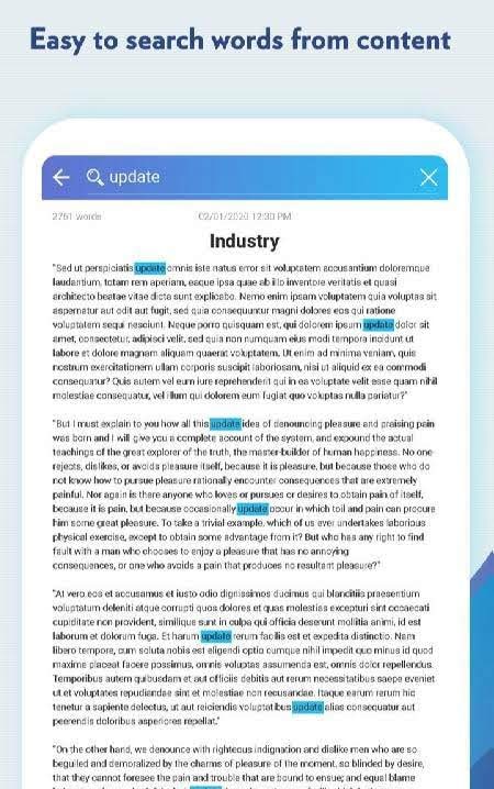 WriterPad – Write Novels, Screenplay, Journal screenshot 4
