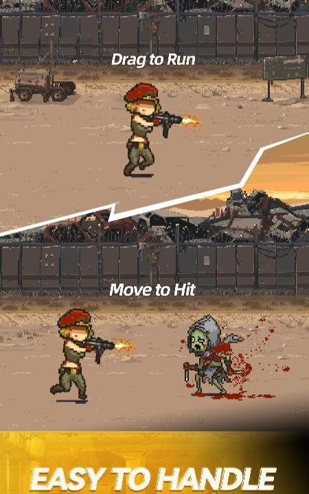 Zombie Fighter: Hero Survival gameplay screenshot 3
