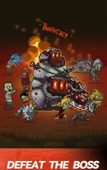 Zombie Fighter: Hero Survival gameplay screenshot 1